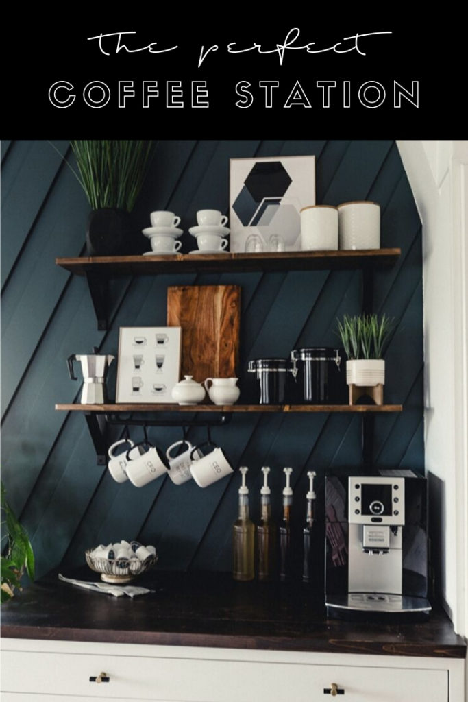 Modern coffee station