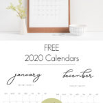 FREE 2020 calendars