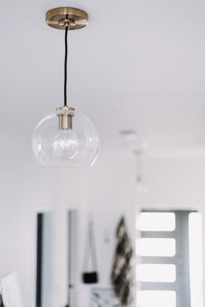 gorgeous modern pendant light for the hallway