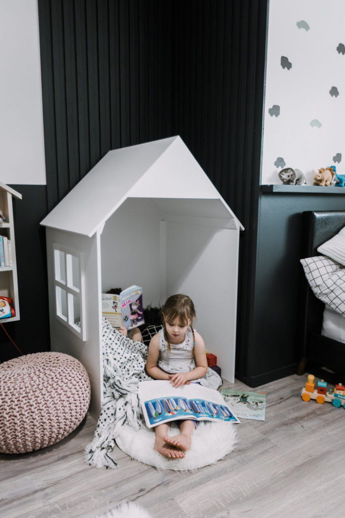 Modern Reading Nook for Kids