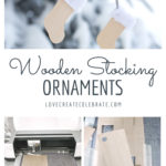 wooden stocking ornaments
