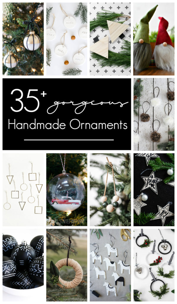 Gorgeous and easy handmade ornament ideas