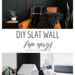 DIY Wood Slat Wall