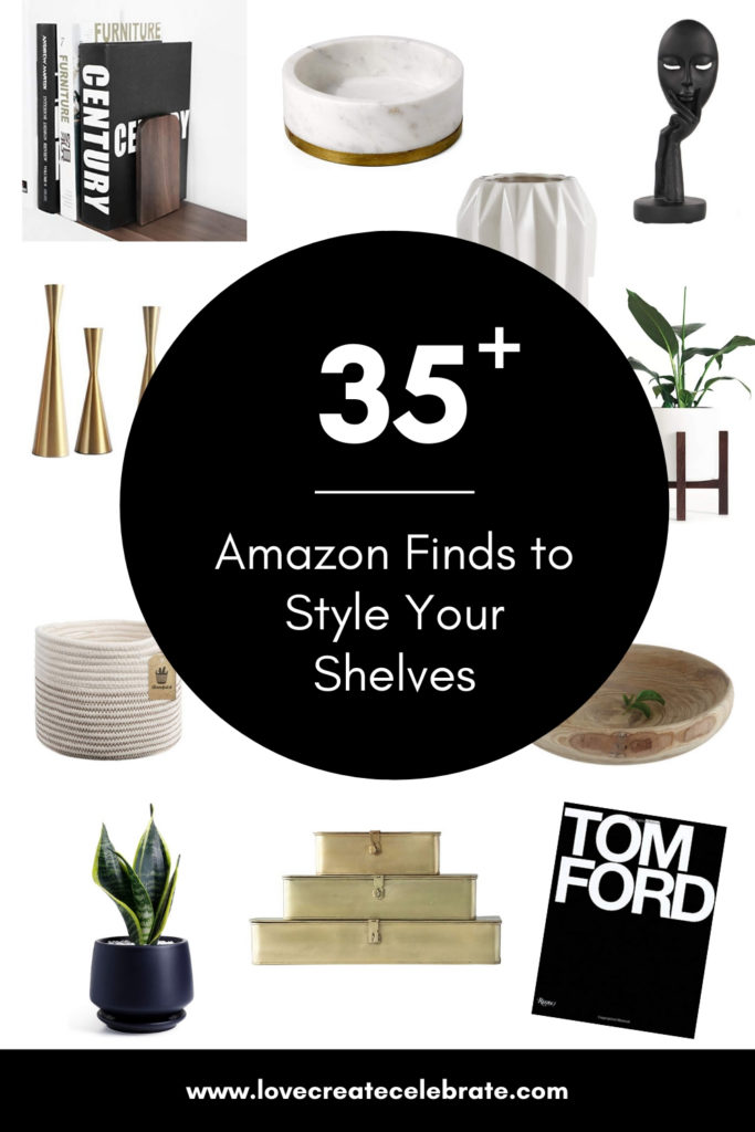 Great home decor pieces to style your shelves