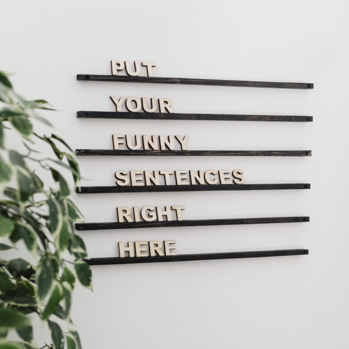 fun letter board ideas