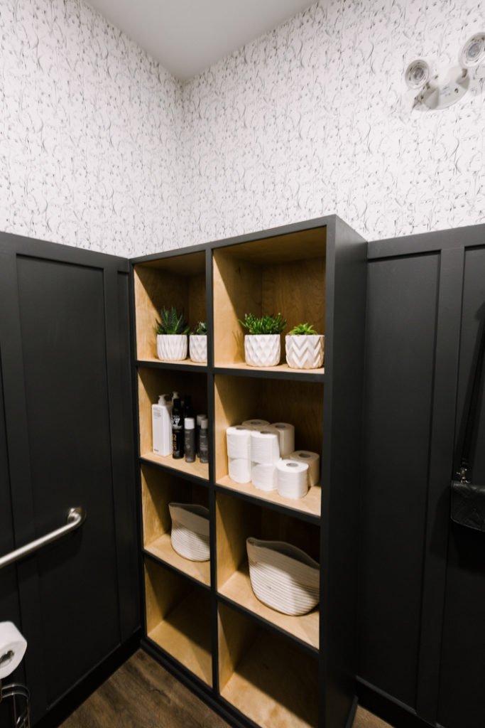 custom bathroom built-in