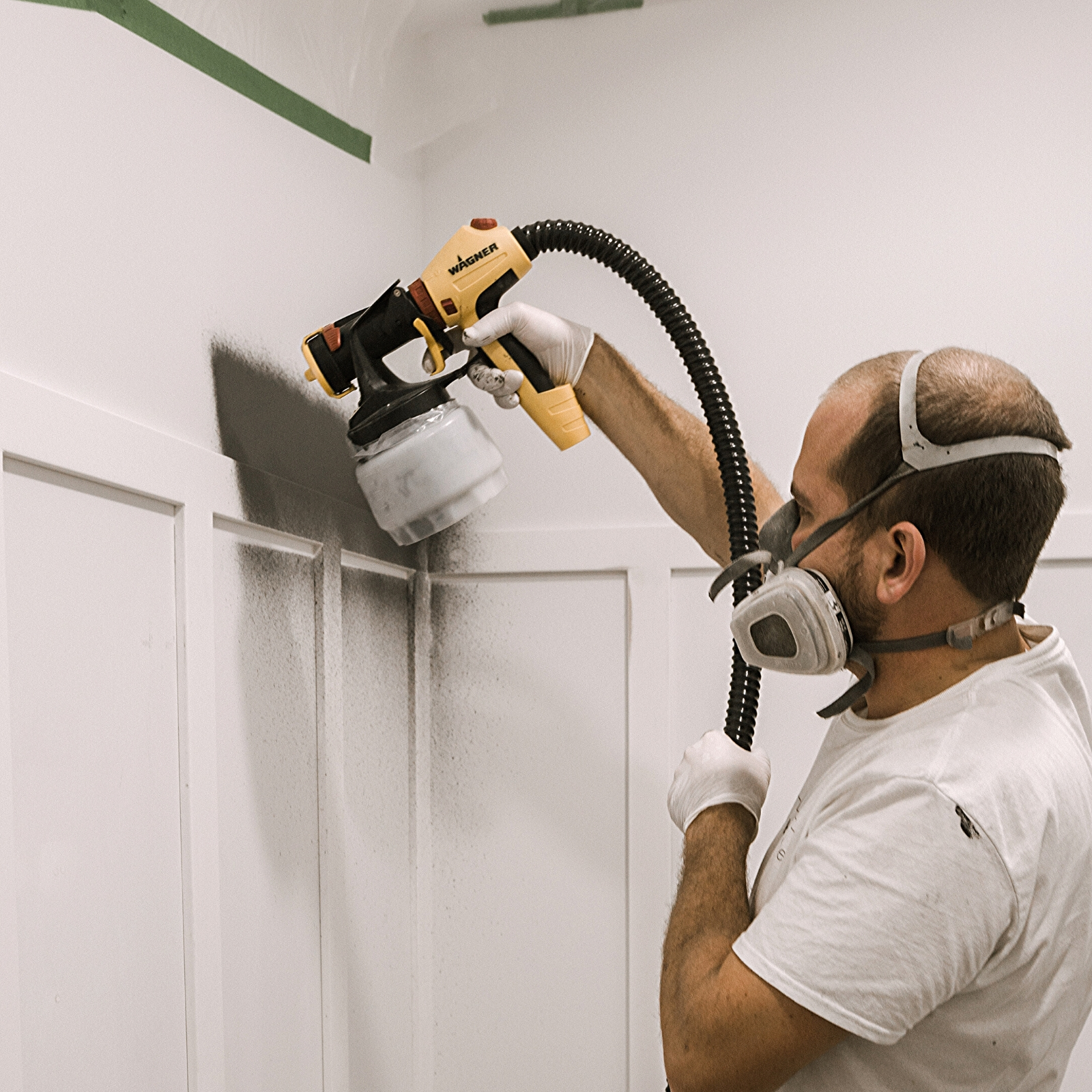 using the horizontal vs. vertical spray with a paint sprayer