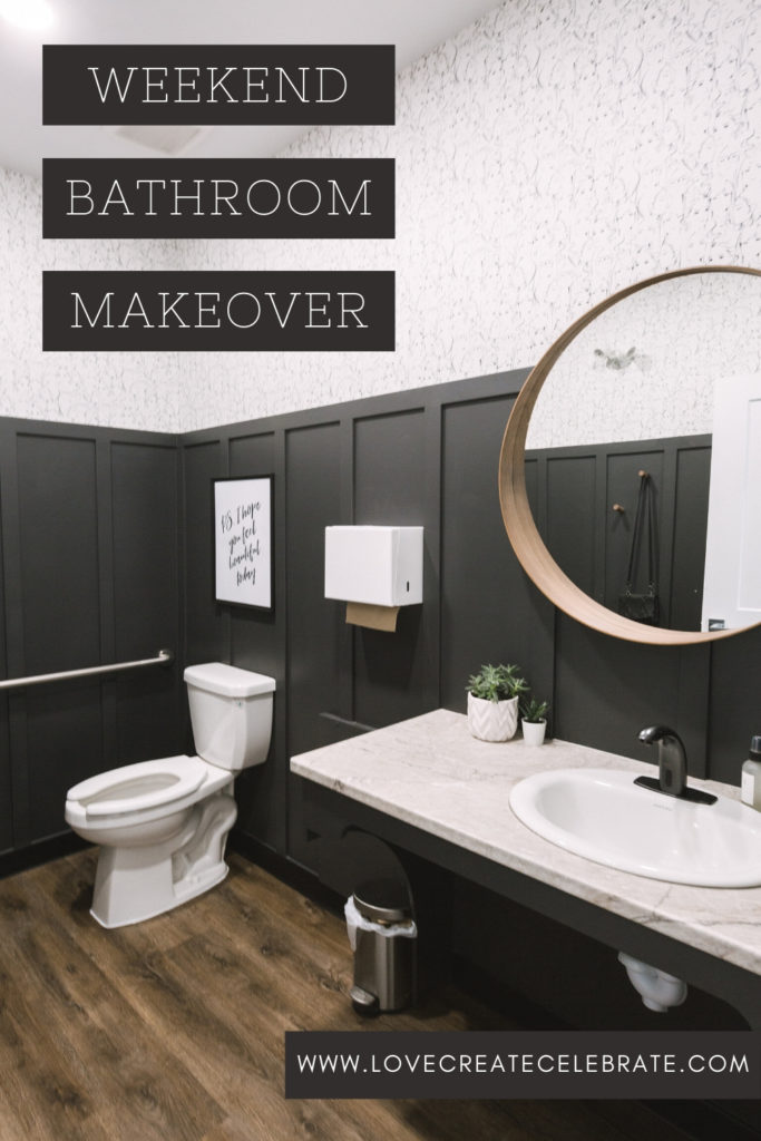 DIY bathroom makeover