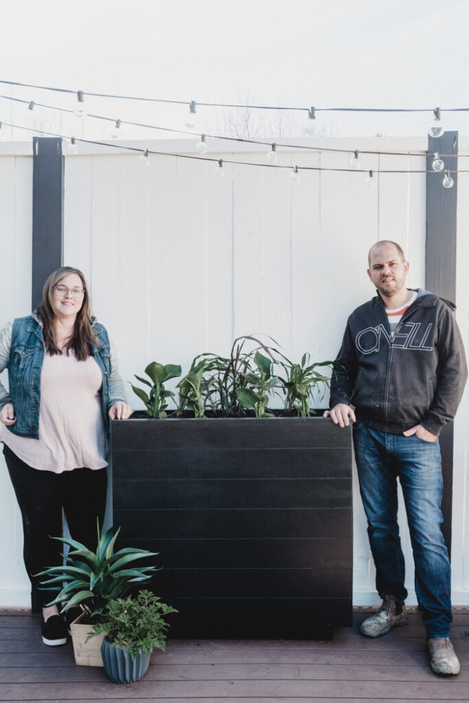 Easy DIY large planter box build