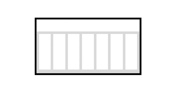 Wall to help determine measurements