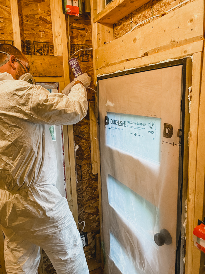 how to make a playhouse watertight and seal around the door