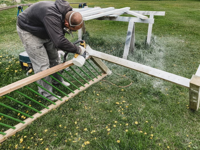 painting our railing