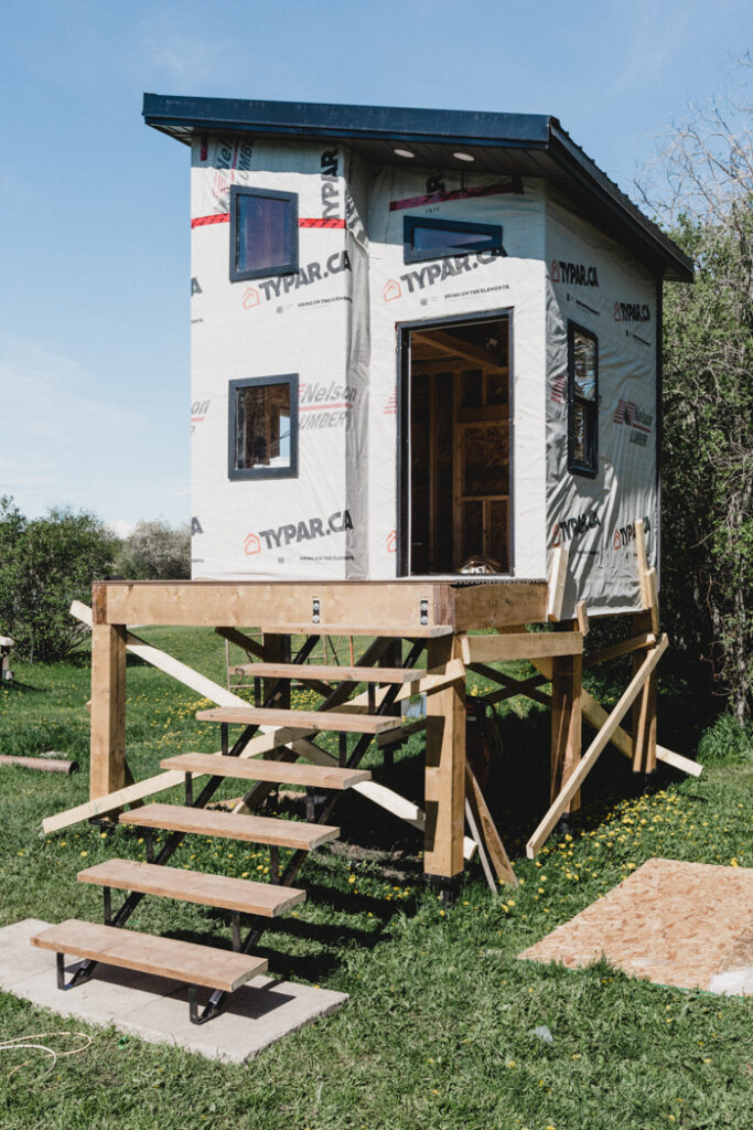 raised modern playhouse design
