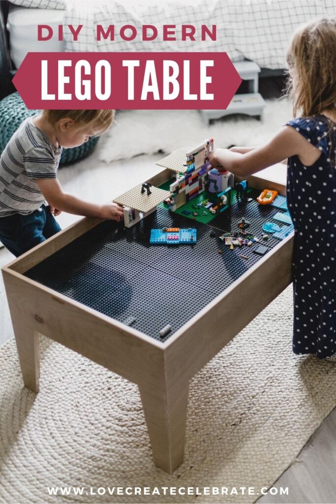 Kids Table Build with Pocket Holes