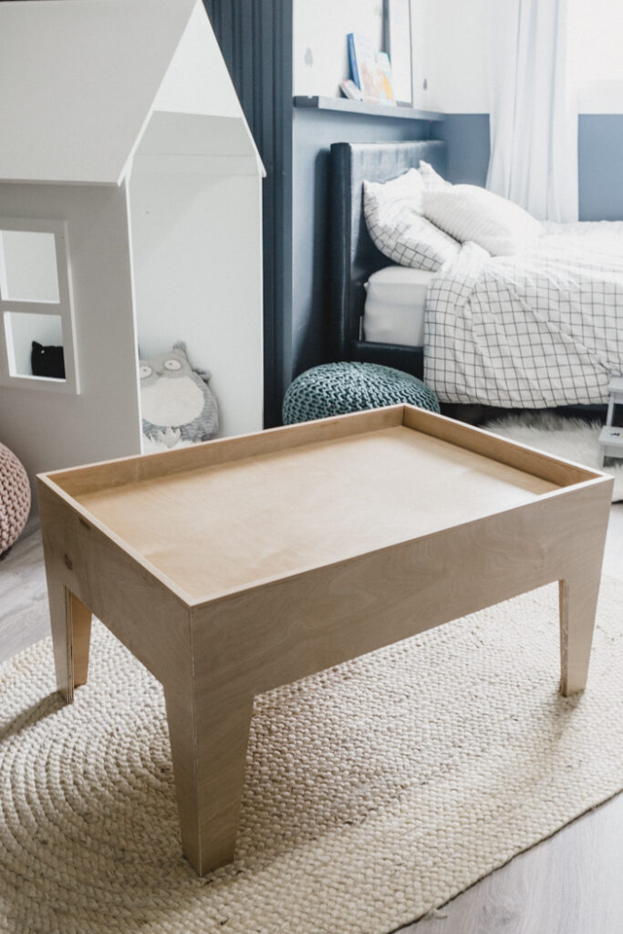 Natural Wood LEGO table