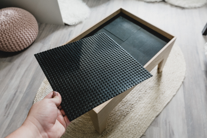 black lego sheets for lego table