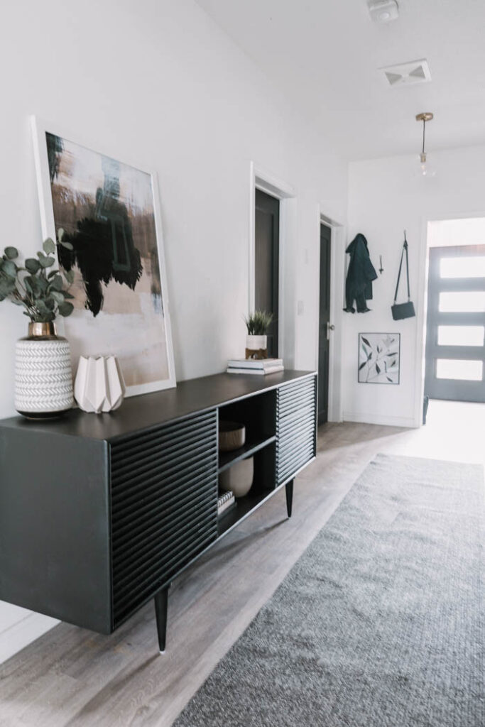 DIY modern sideboard