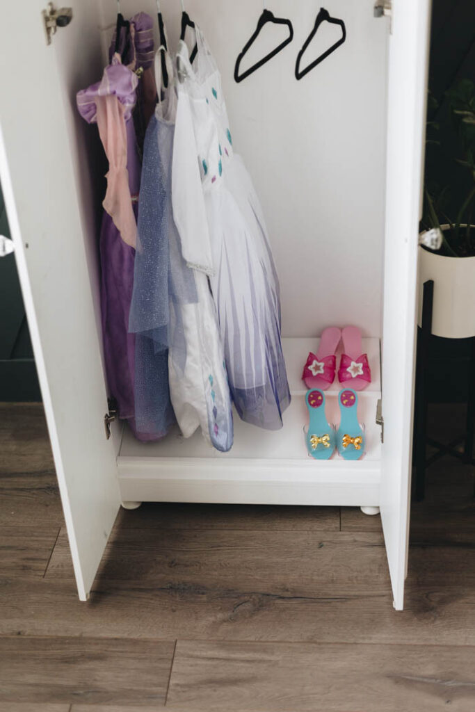 Princess storage wardrobe