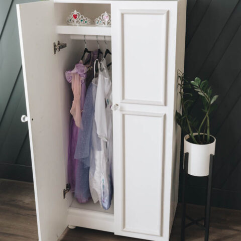 dress up wardrobe build plans