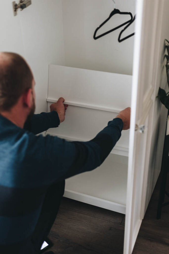 hidden storage for princess wardrobe