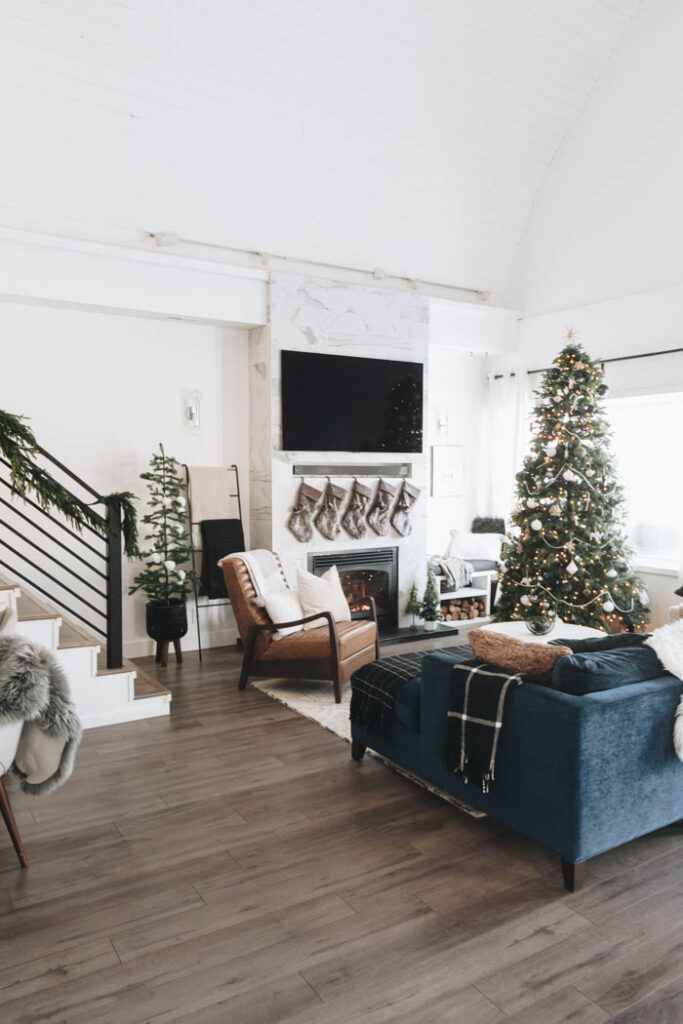 Decorating a living room without a mantel