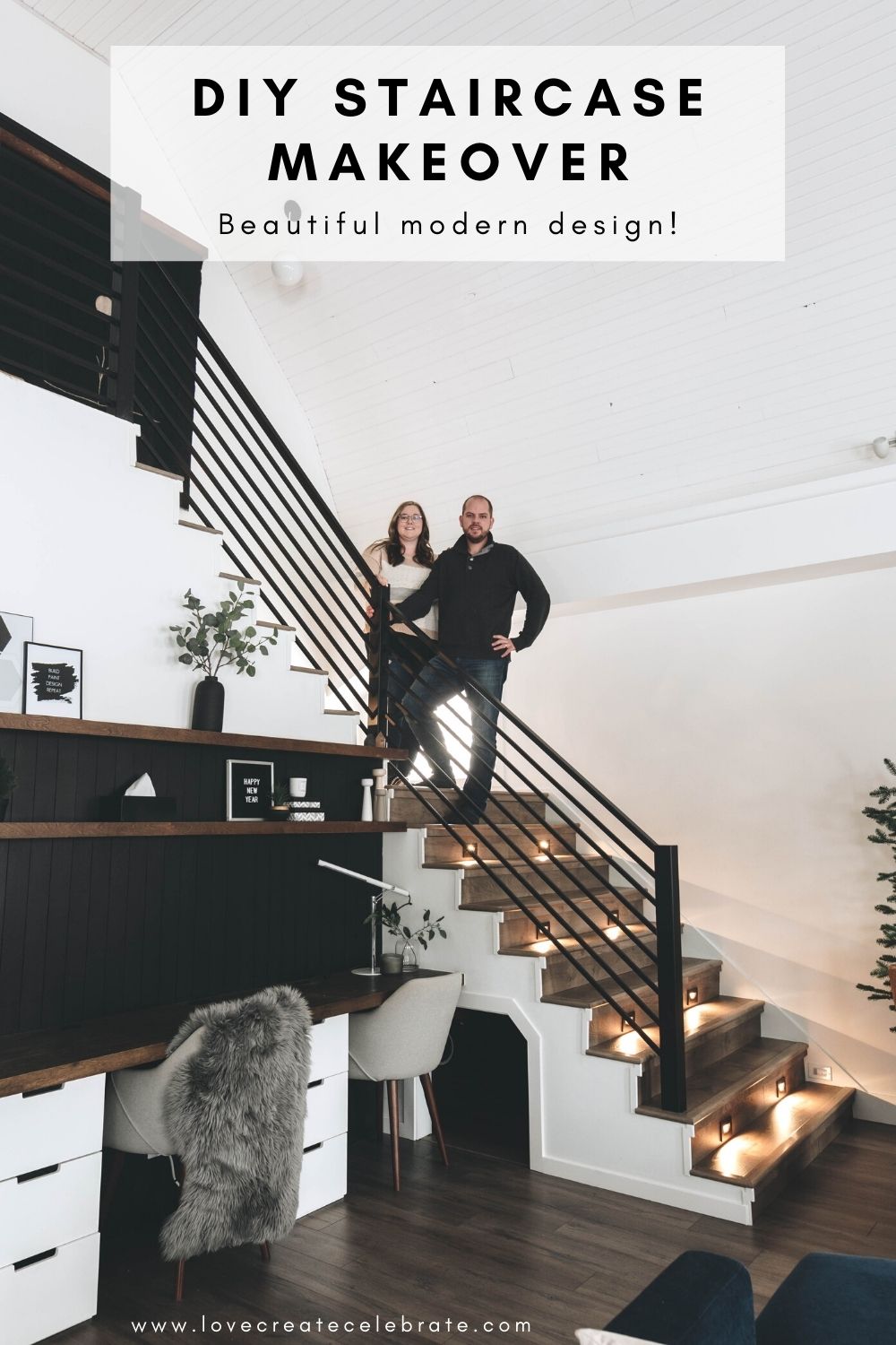 DIY Staircase Renovation - Lindi & Russ