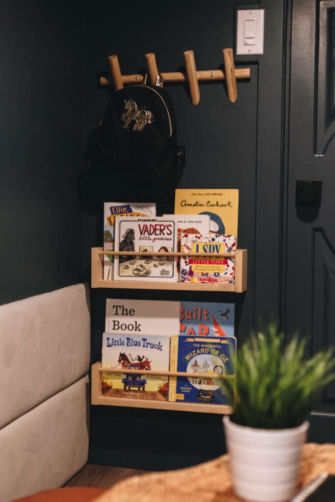 scrap wood shelves DIY