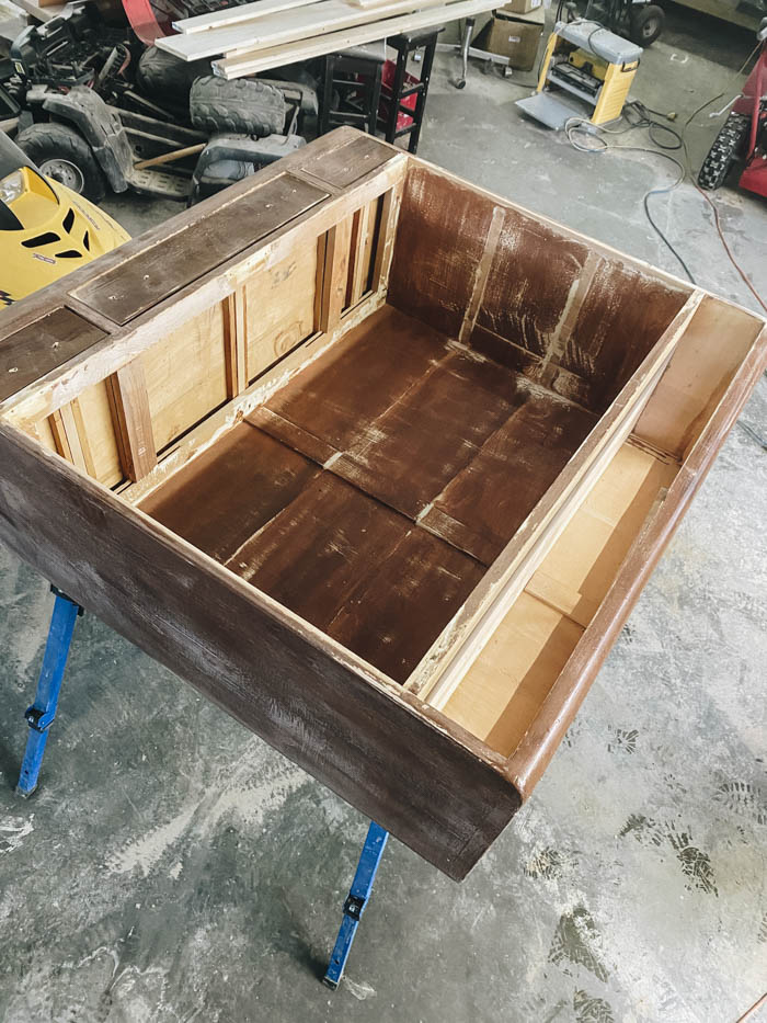 Replacing doors on an old cabinet