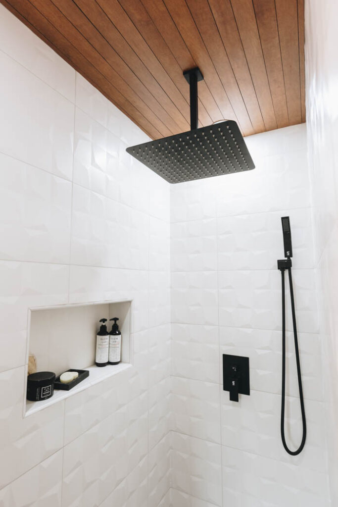 beautiful modern shower design