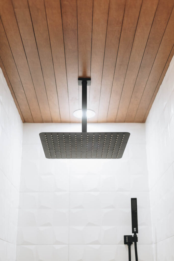 custom DIY wood ceiling