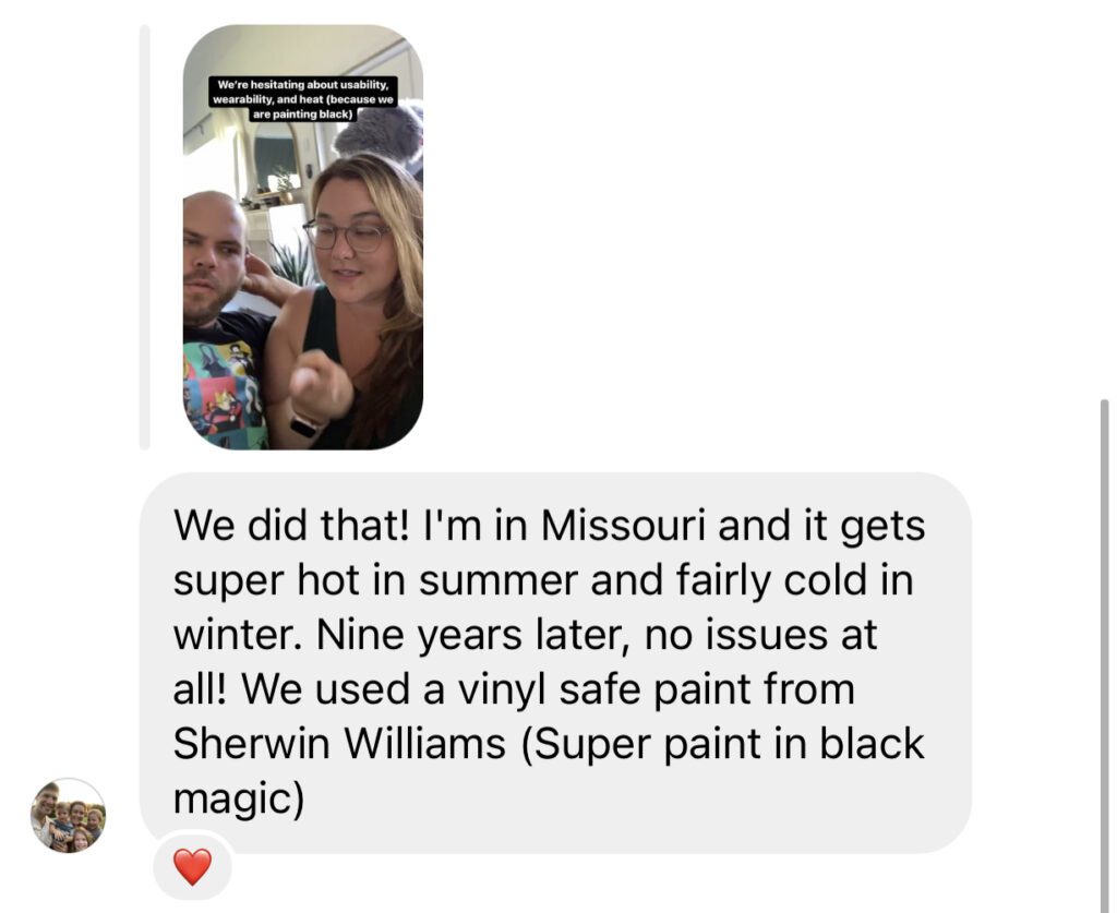 first hand stories of vinyl safe window paint