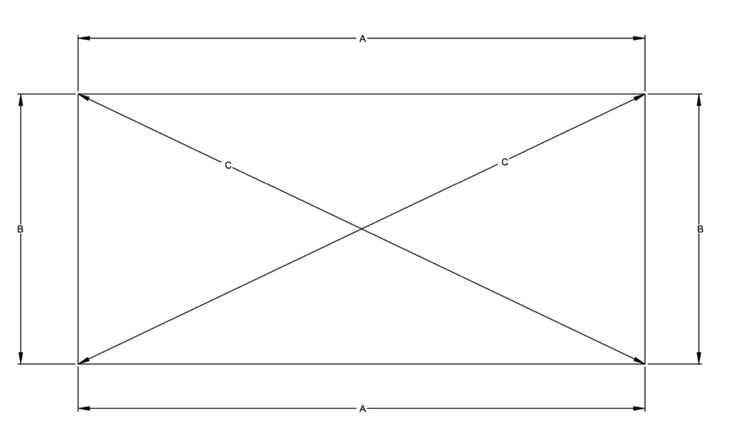 how to check square or rectangle for square