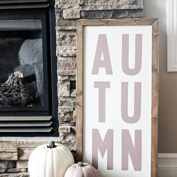 DIY Fall and Holiday Custom Wood Signs