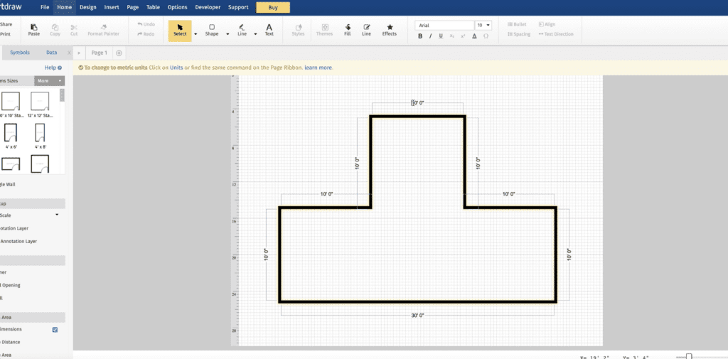 t-shaped bathroom layout floor plan