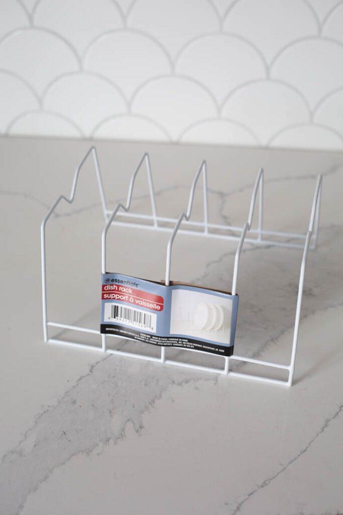 dollar store dish rack