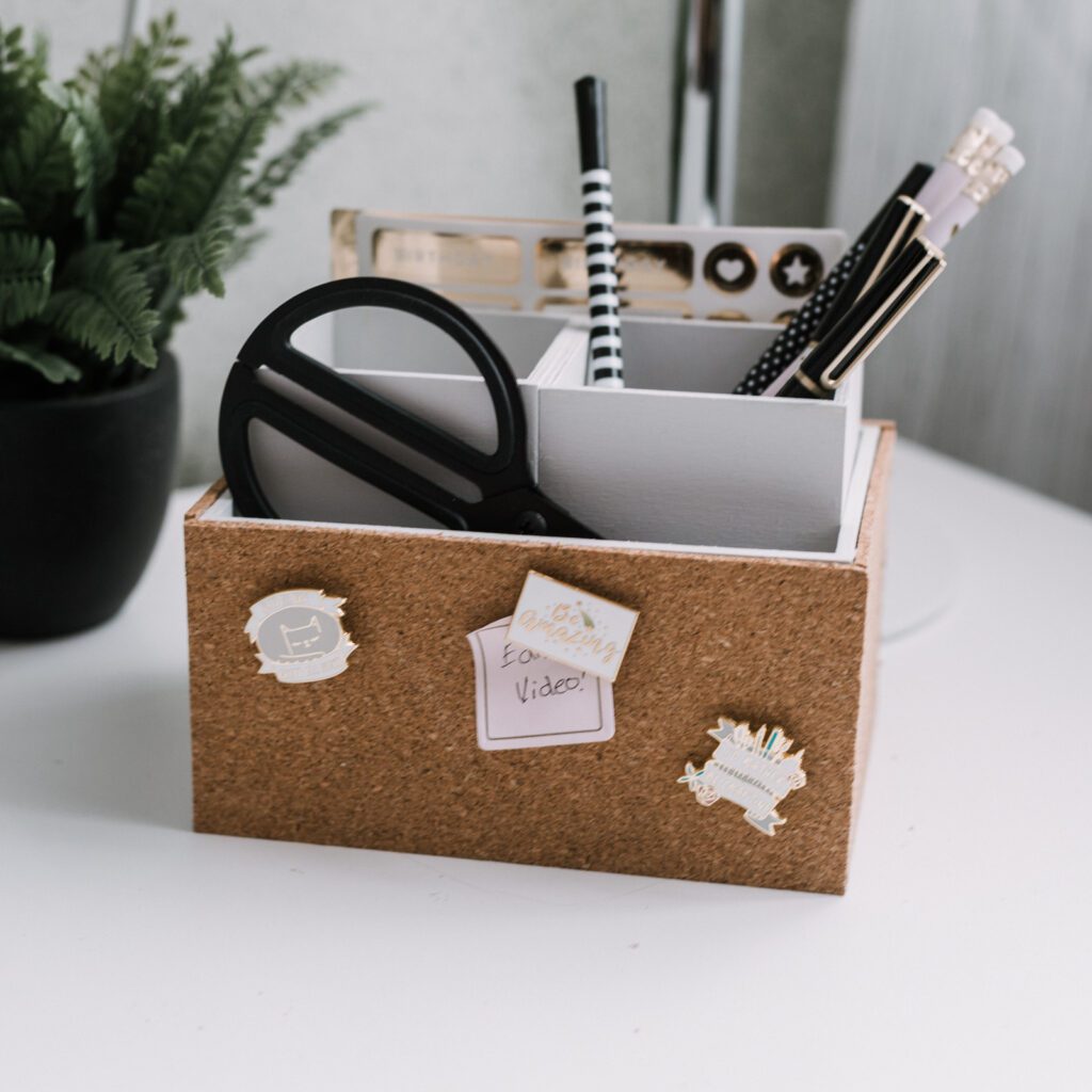 DIY Desk Organizer