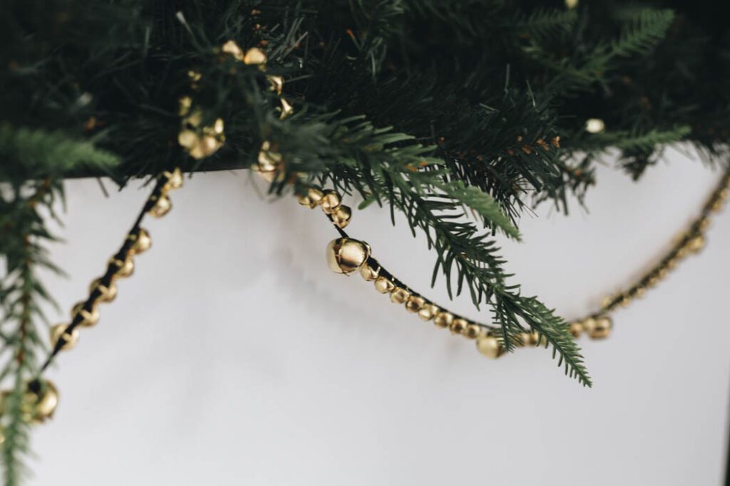 DIY Bell Garland