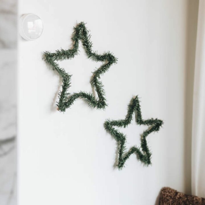 DIY Evergreen Stars