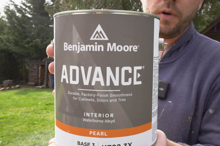 Benjamin Moore Advanced paint can