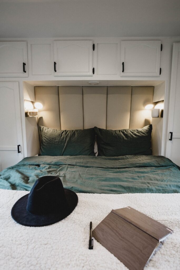 RV bedroom modern remodel