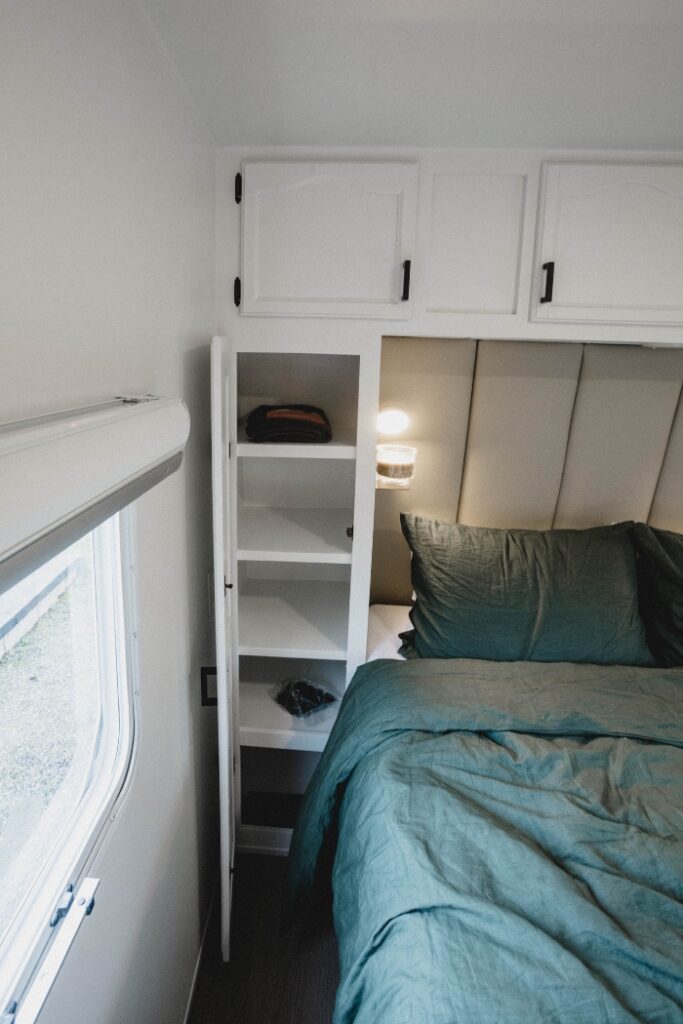 RV Bedroom Organization