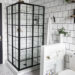 Modern monochrome bathroom